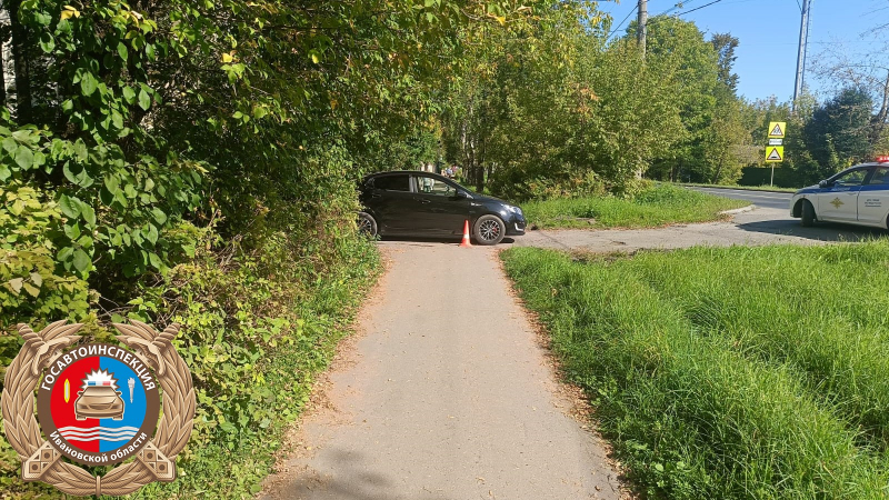 На ул.Вичугской 11-летнего велосипедиста сбил водитель иномарки