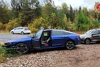 На дороге Кинешма-Юрьевец женщина на «Киа К5» влетела в «Ладу Гранту»