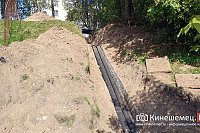 На улице Дунаевского ремонтируют водопровод