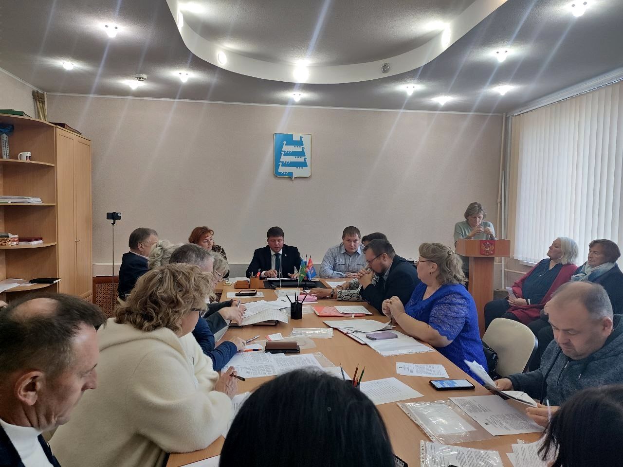 Совет Наволокского городского поселения собрался на первое заседание