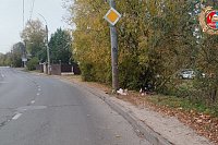 На ул.Менделеева водитель на «Рено» сбил пешехода