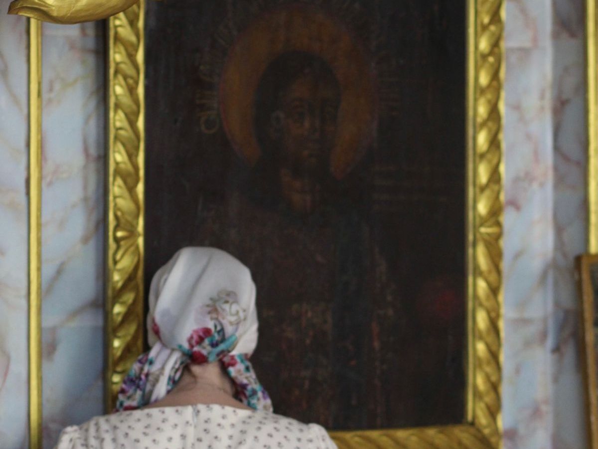 В Наволоках произошло чудесное преображение иконы архидиакона Стефана