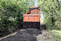 В Кинешме продолжается подсыпка и грейдирование дорог частного сектора