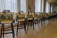 В Кинешемском театре открылась выставка картин молодых художников