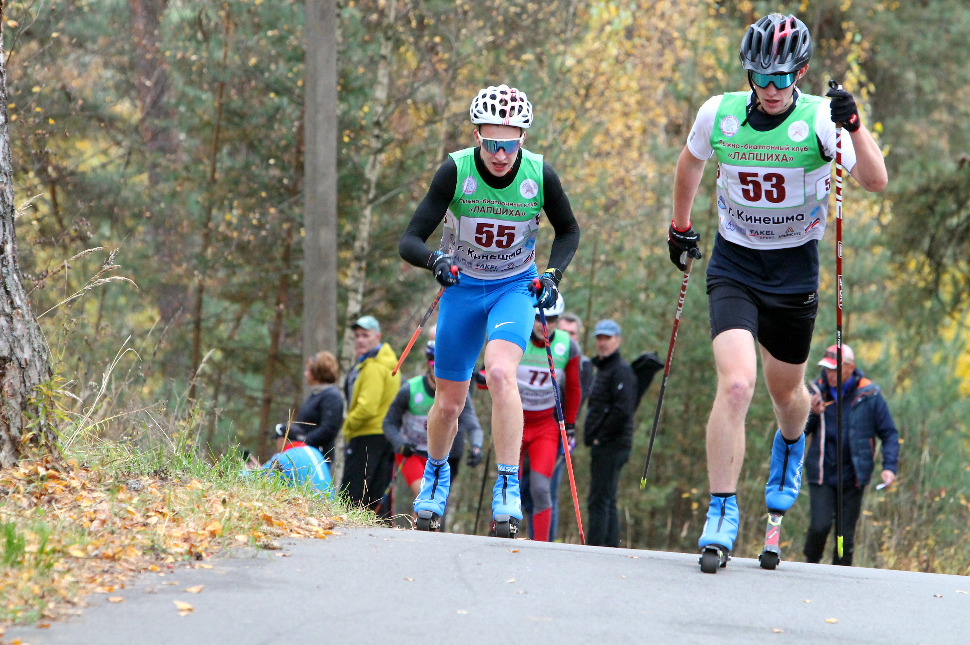 В Кинешме прошли межрегиональные соревнования по классическим лыжероллерам