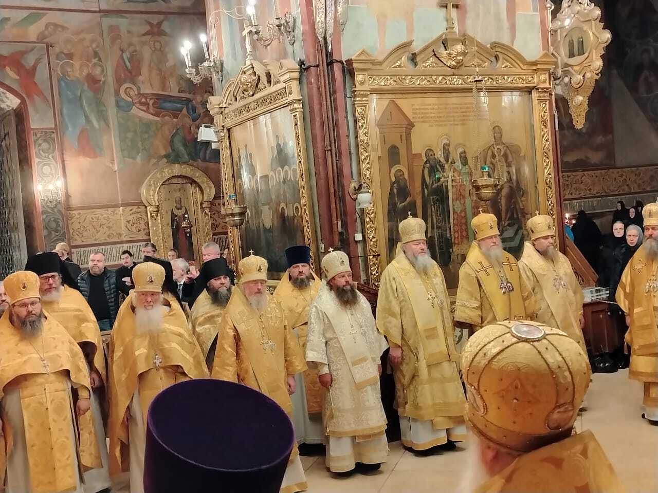 Епископ Иларион принял участие в богослужении в день памяти архимандрита Наума