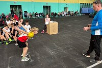 Юные кинешемцы соревновались в легкоатлетическом троеборье