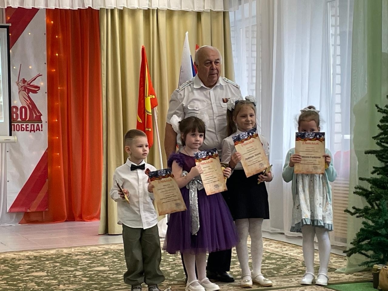 В детском саду №29 прошел конкурс стихов о войне