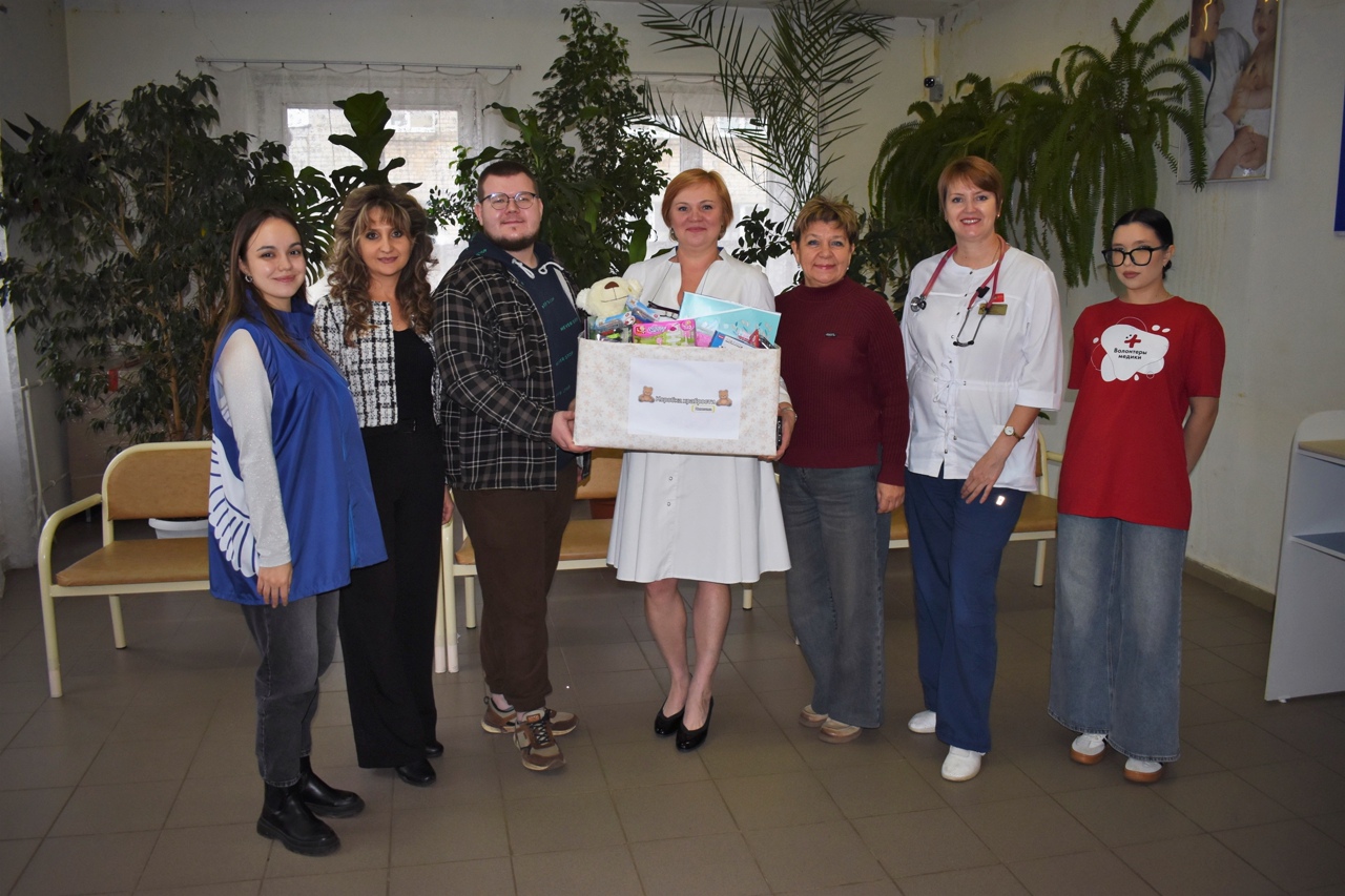 «Коробку храбрости» передали для пациентов кинешемского детского стационара