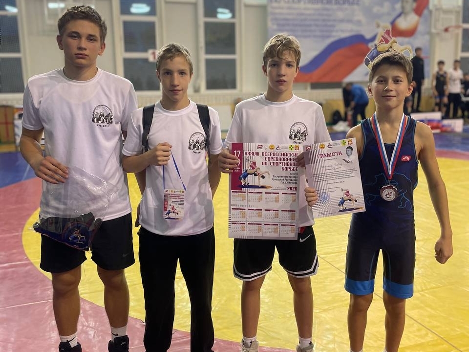 Кинешемские борцы-вольники завоевали награды на турнире в Чувашии