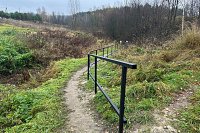 В Кинешме на спуске к ключику в «Лапшихе» установили новые перила