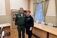 Руководитель санатория «Решма» Юлия Куликова награждена медалью «95 лет ВДВ