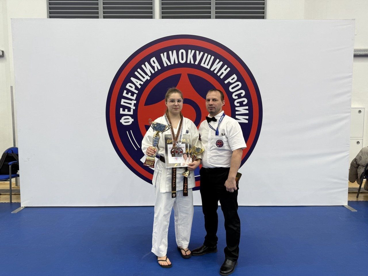 Анастасия Маслова стала призером Всероссийских соревнований по Киокушин