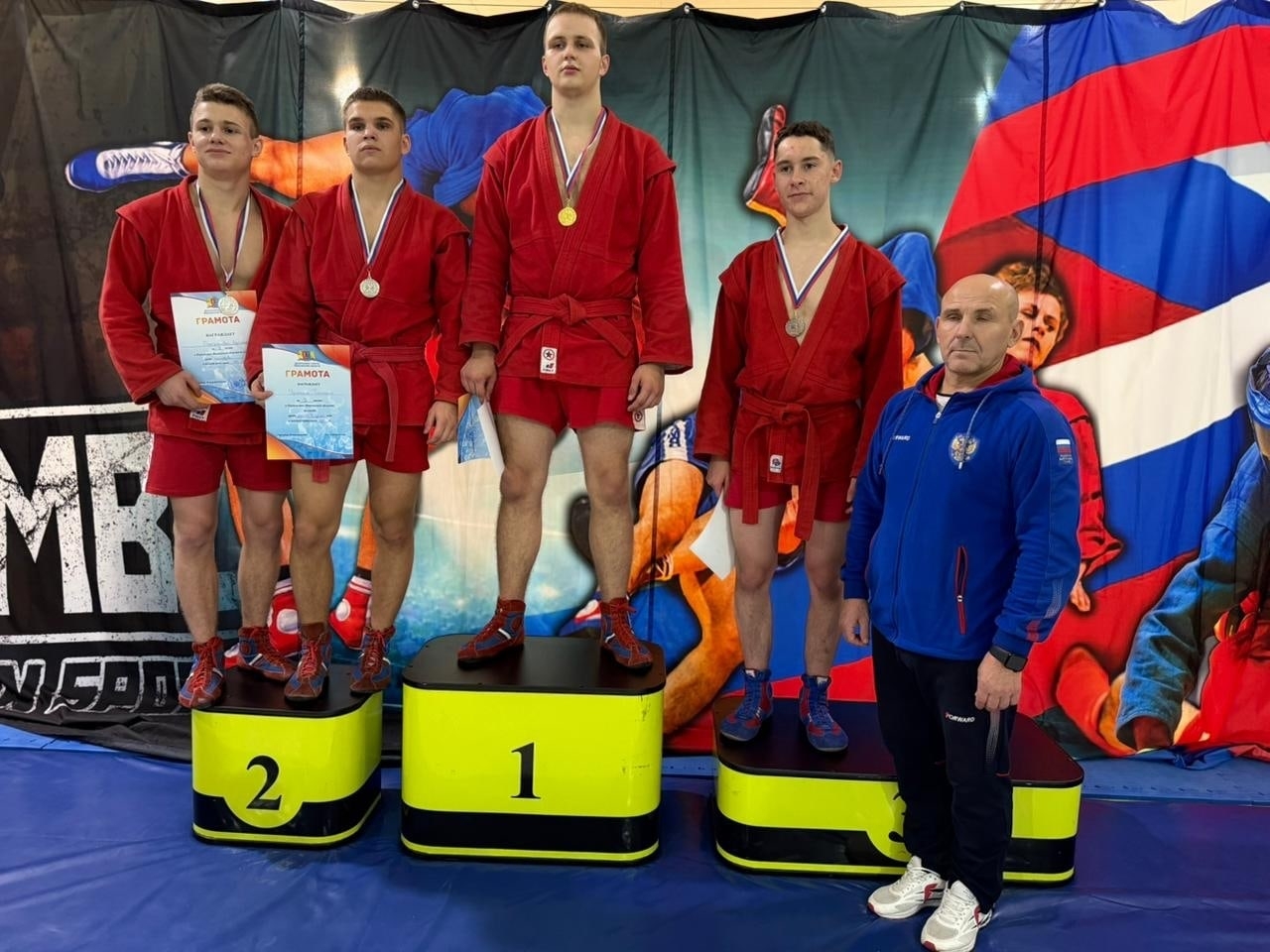 Самбисты Кинешемцы завоевали медали чемпионата и первенства области