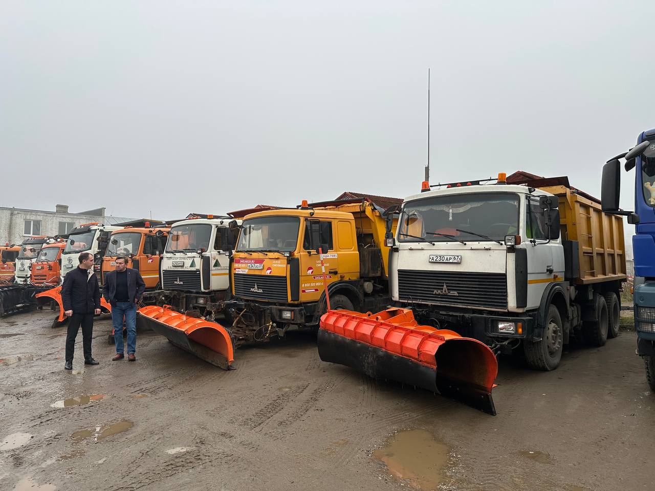 Зимой дороги Ивановской области будет убирать более 380 единиц спецтехники