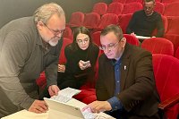 Режиссер Павел Карташев продолжает работу над «Гамлетом» в Кинешемском театре