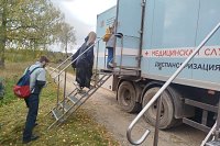 В микрорайоне «25-й магазин» начал работу передвижной мобильный комплекс