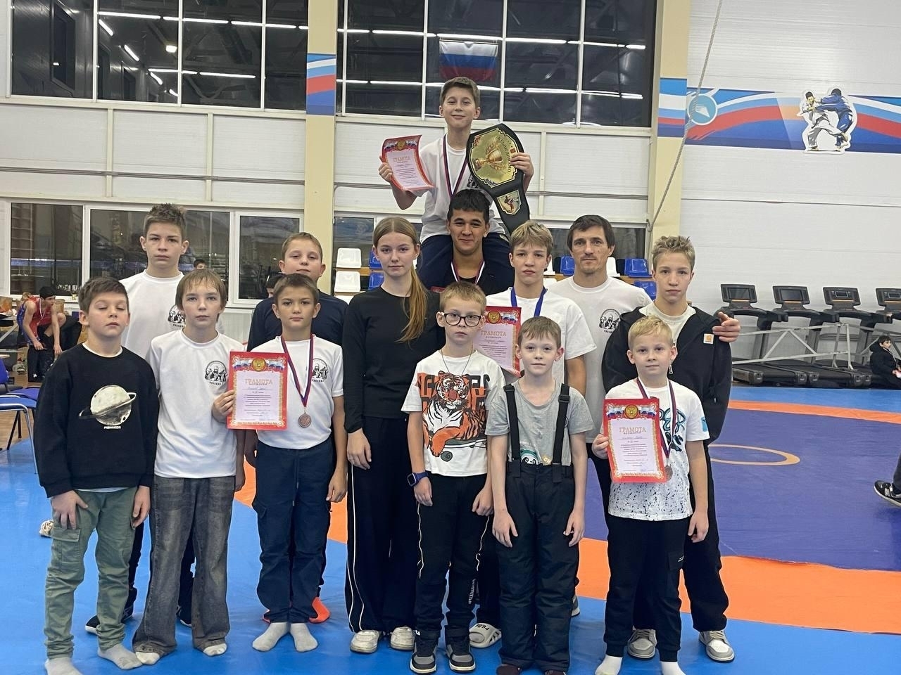 Кинешемцы завоевали награды на турнире по вольной борьбе