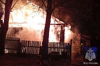 На пожаре в Заволжске погибли мужчина и женщина