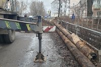 На улице Советской ремонтируют водопровод