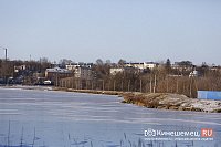 В Кинешме запрещен выход на лед водоемов