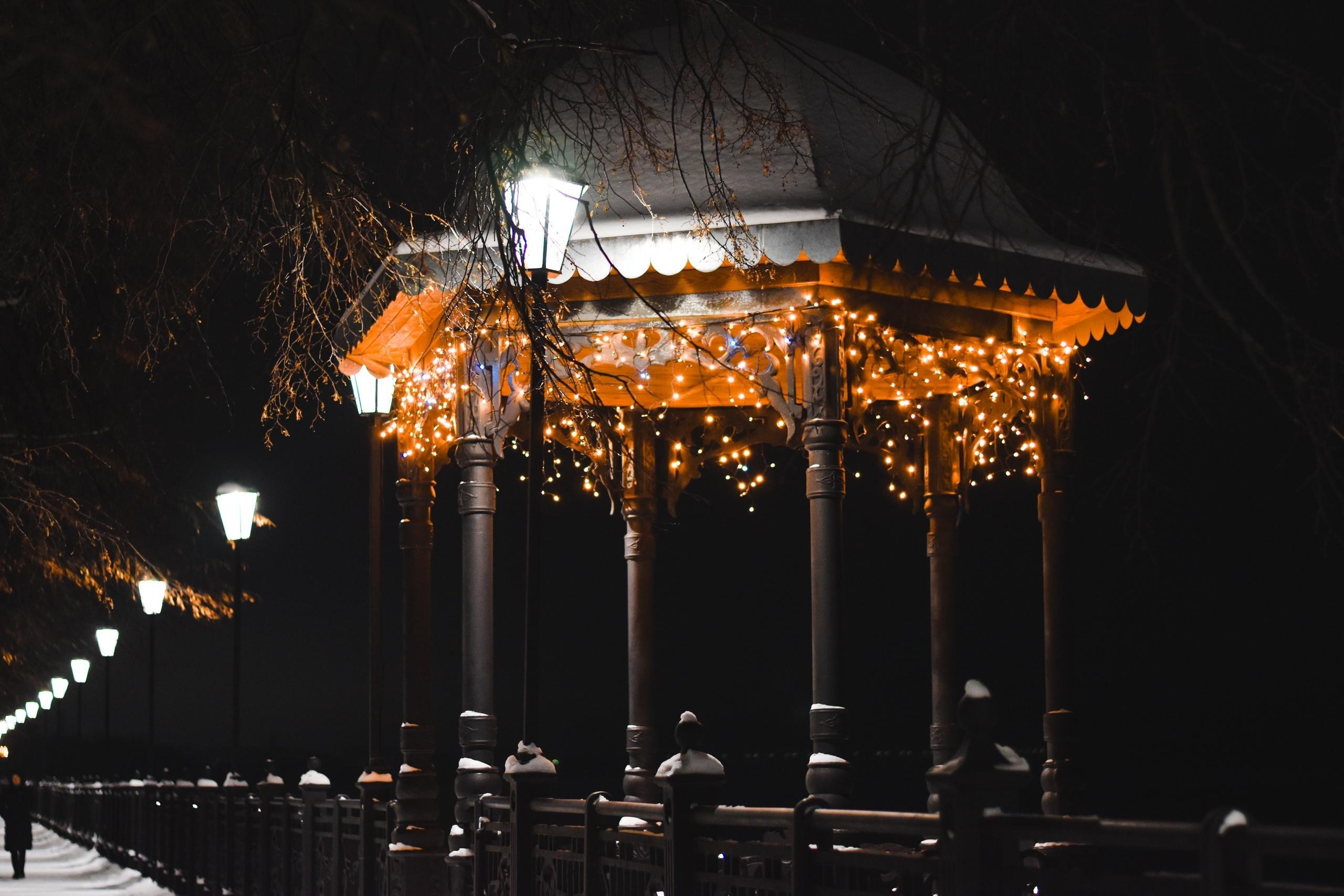 Кинешму украшают к Новому году