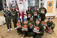 Союз десантников Кинешмы проводит масштабную акцию «Десантный Дед Мороз»