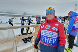 60-летие отмечает кинешемский тренер по биатлону Павел Лоскунин