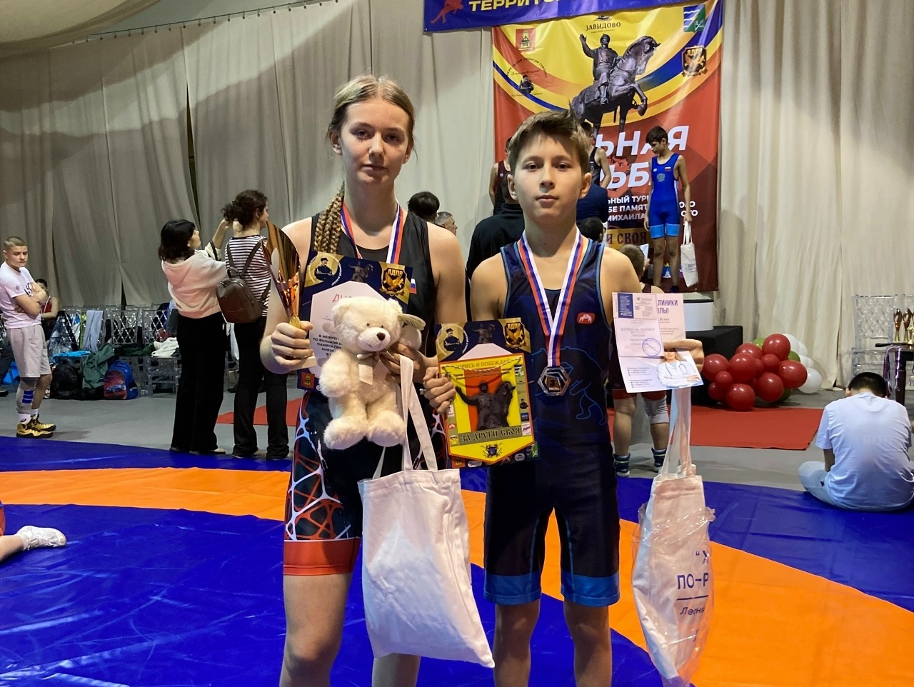 Кинешемские борцы-вольники завоевали награды межрегионального турнира