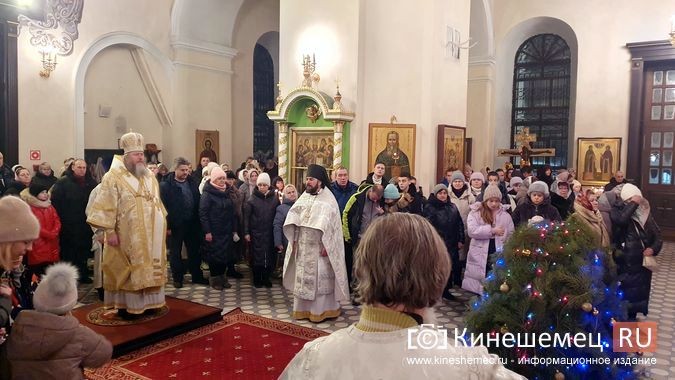 Расписание Рождественских  богослужений в храмах Кинешмы