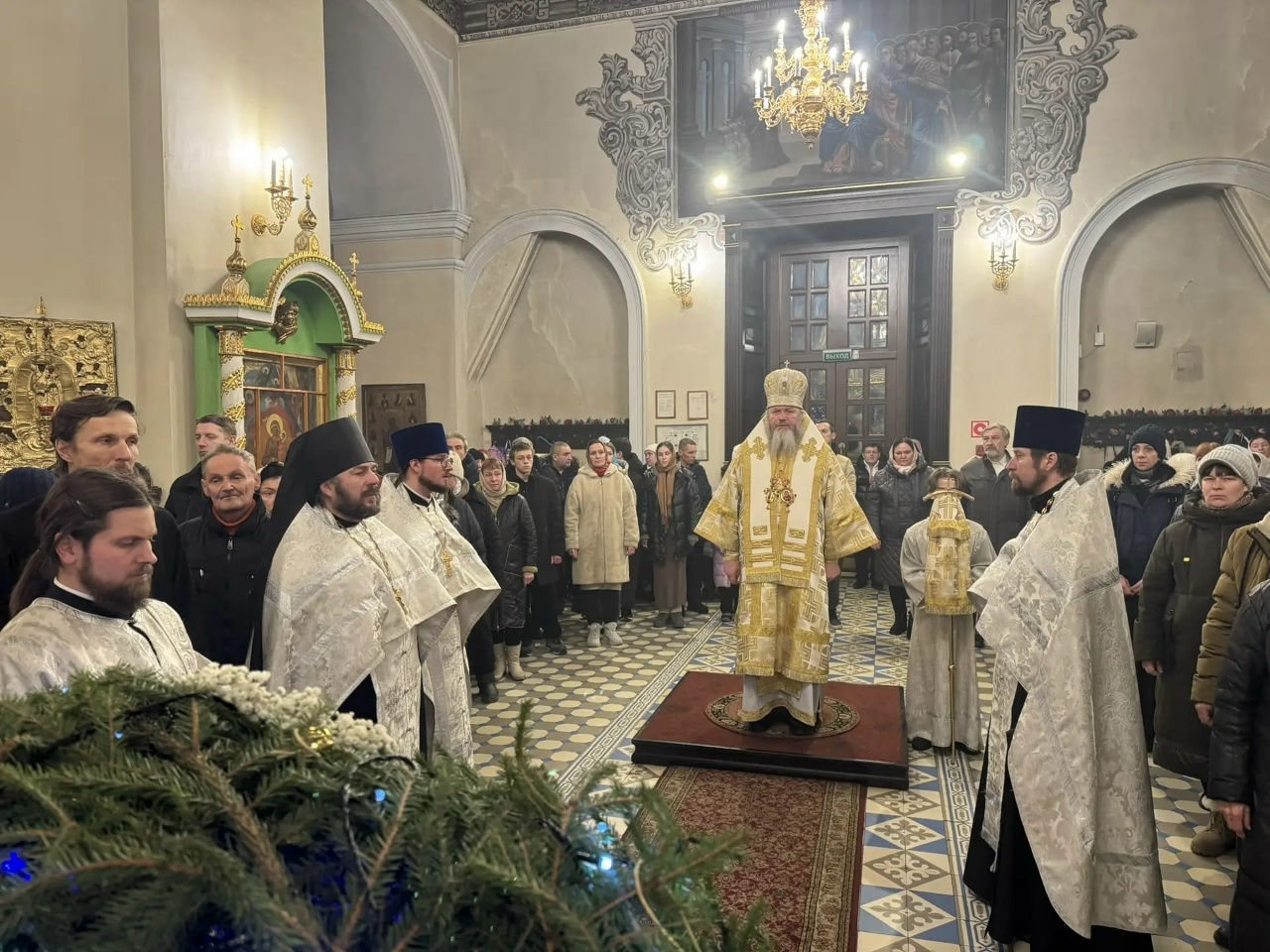 Православные кинешемцы встретили Рождество Христово