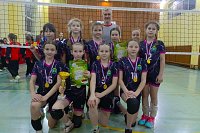 Волейболистки «Арены» выиграли турнир «Новогодний серпантин»