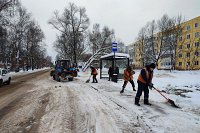 УГХ Кинешмы продолжает устранять последствия снегопадов