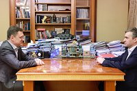 Александр Новак и Станислав Воскресенский обсудили актуальные вопросы развития региона