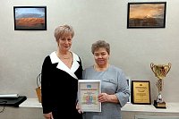 Надежда Косырева награждена благодарственным письмом Уполномоченного по правам человека