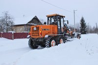 Спецтехника УГХ в усиленном режиме работает на улицах города