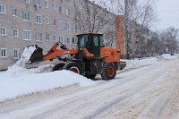 Вся техника УГХ Кинешмы  борется со снегопадом