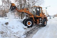 В Кинешме устраняют последствия очередного снегопада