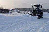 В Кинешемском районе для уборки снега задействовали всю имеющуюся технику