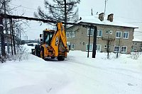В Кинешемском районе очищают от снега региональные и межпоселковые дороги