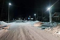 Завершён очередной этап работ по организации уличного освещения в селе Решма