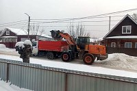 В Кинешме ликвидируют последствия очередного снегопада