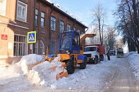 Какие улицы очищает от снега УГХ 18 февраля?