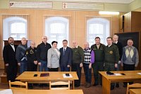 В военном комиссариате Кинешмы чествовали ветеранов Вооруженных сил