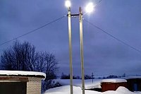 В 2026 году д.Луговое модернизируют уличное освещение
