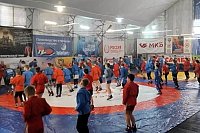 В спорткомплексе «Родной край» прошли учебно-тренировочные сборы по самбо