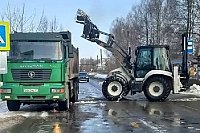 В Кинешемском районе начали борьбу с паводком