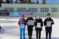 Команда медицинского колледжа выиграла лыжную эстафету в рамках спартакиады