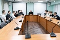 Учащиеся КТТИ встретились с клириком Кинешемской епархии Александром Крикуным