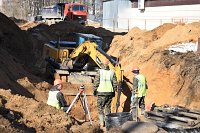 Началась реконструкция аварийного участка канализационного коллектора по улице Желябова